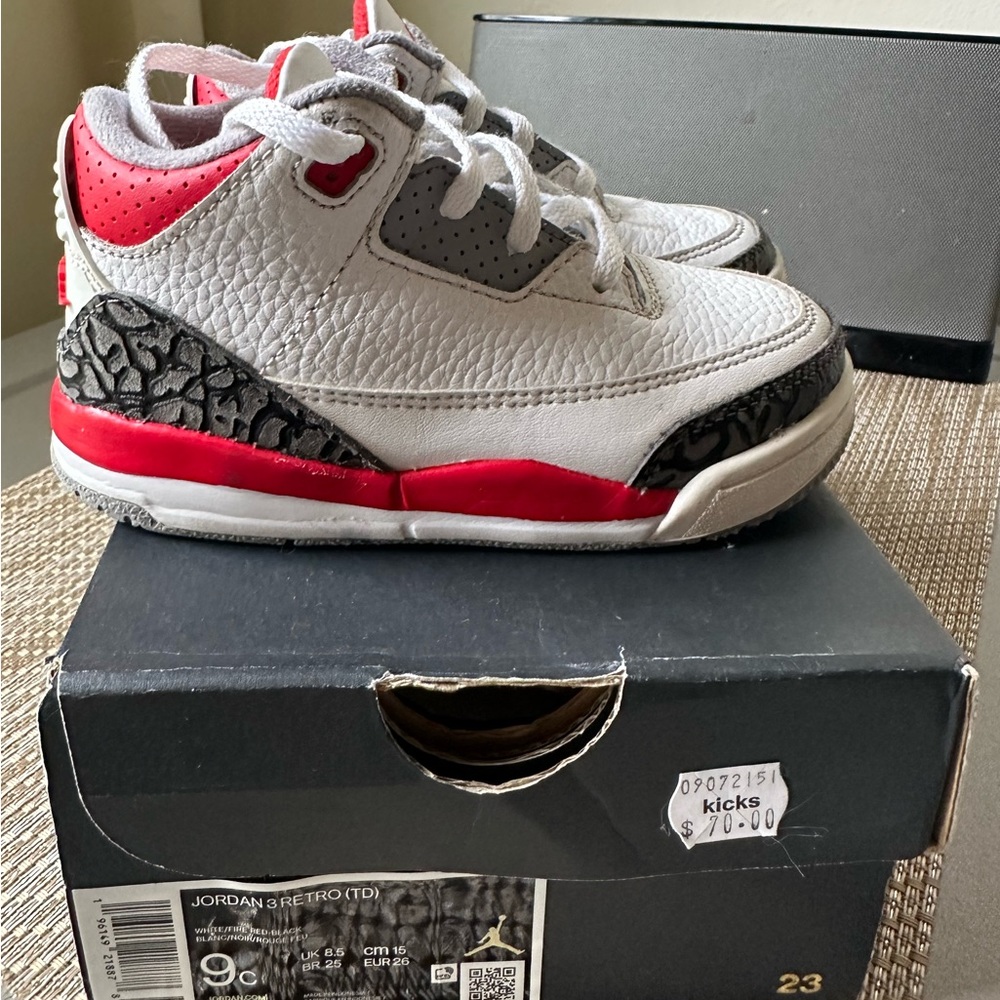 Jordan 3 Retro - 9c Toddler
